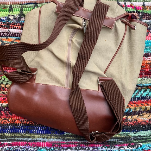 ESPRIT Vintage Leather Book Bag - Picture 2 of 2